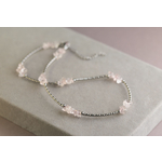 Бусы из розового кварца NRQ451 preview