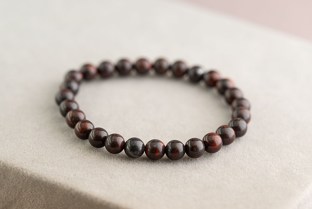 Браслет из яшмы артикул BJP632